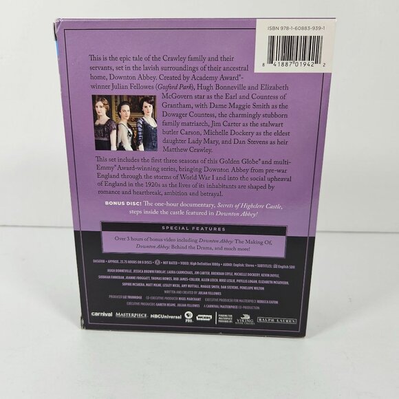 Downton Abbey Blu-ray Limited Edition Seasons 1 2 & 3 Bonus Highclere Castle - Picture 2 of 6